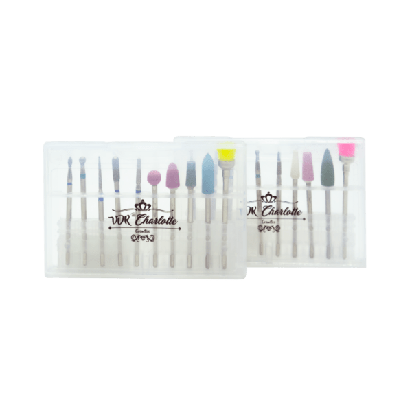 Set Puntas Manicura Rusa - Caja x10